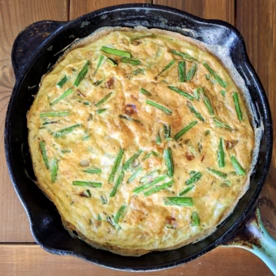 Spring Asparagus Frittata - Recipe photo by hagoesch