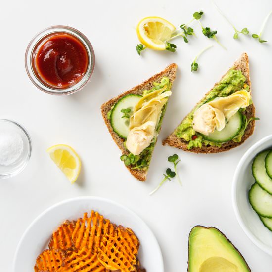 Artichoke Avocado Toast - Recipe photo by PicklesNHoney