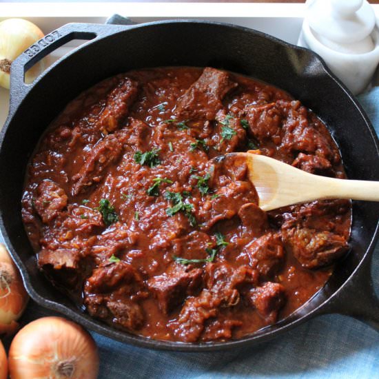 Original Beef Goulash from Prague - Recipe photo by auerbachskitchen