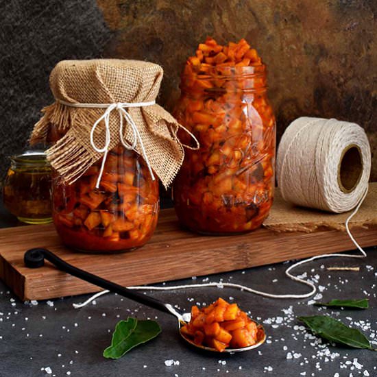 Kerala Style Mango Pickle - Recipe photo by pepperdelight