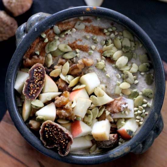 Buckwheat and Apple Porridge - Recipe photo by organicallymandy