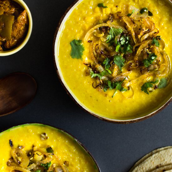 Sri Lankan, Coconut Lentil Curry - Recipe photo by thebellephant