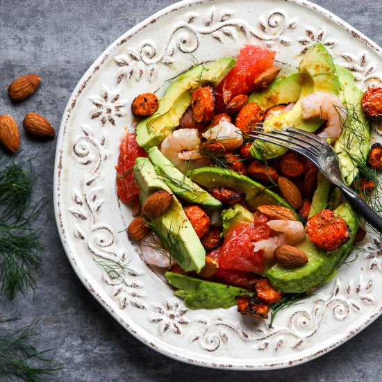 Avocado Shrimp Salad - Recipe photo by the food blog