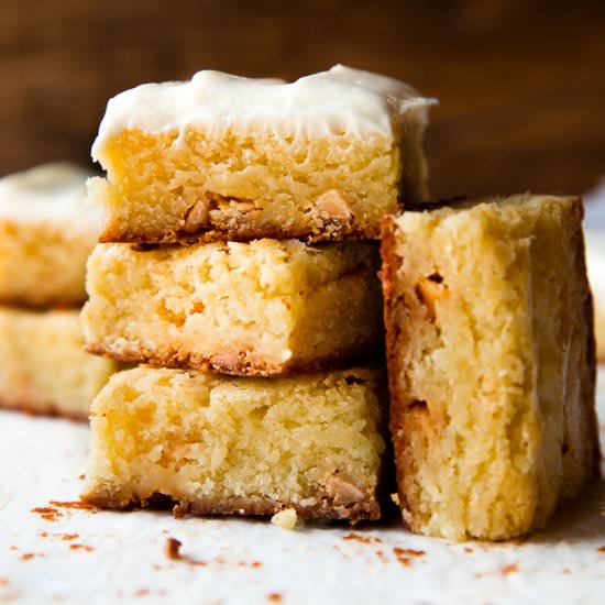 White Chocolate Brownies - Recipe photo by sallysbakingaddiction