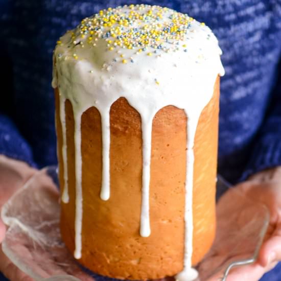 Paska – Ukrainian Easter Bread - Recipe photo by lavenderandmacarons