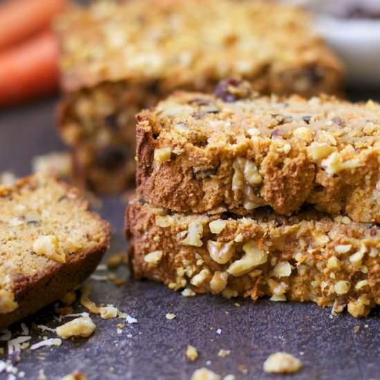 Paleo Morning Glory Bread - Recipe photo by wholesomelicious