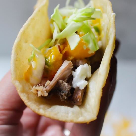 Kalua Pork Tacos - Recipe photo by AwesomeWomanProject
