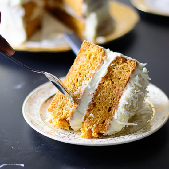 Moroccan Spiced Carrot Cake - Recipe photo by Yummymedley