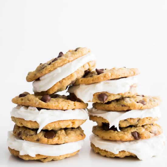 Choc-Oat-Chip Whoopie Pies - Recipe photo by thebakermama