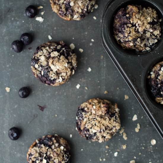 Blueberry Swirl Energy Cups - Recipe photo by superman cooks