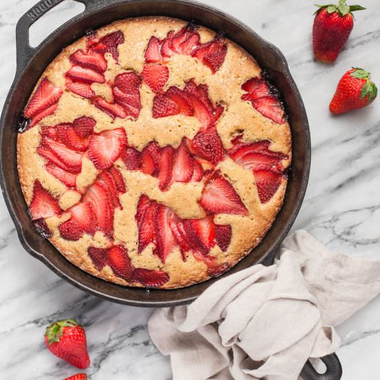 Gluten-free Strawberry Buckle - Recipe photo by acalculatedwhisk