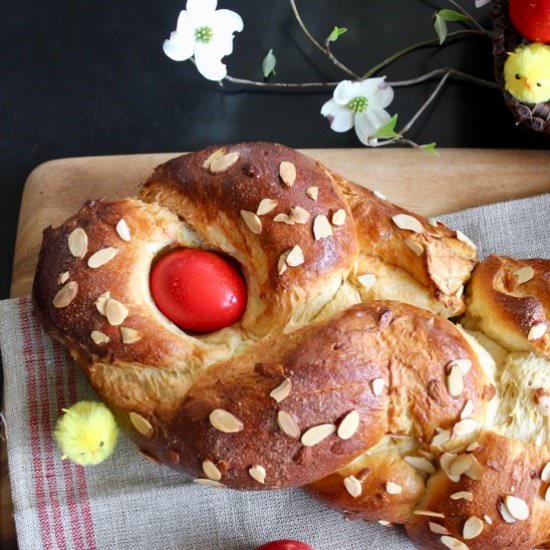Tsoureki (Greek Easter Bread) - Recipe photo by Runcible Eats