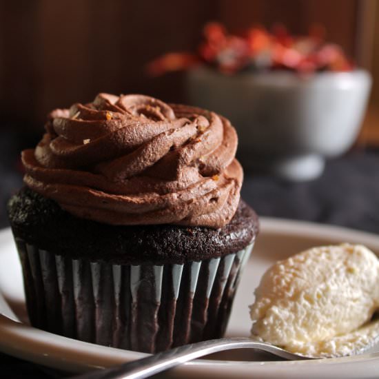 Chocolate Chili Cupcakes - Recipe photo by wherethewildcakegrows