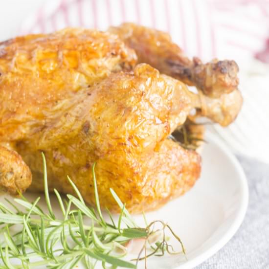 Tuscan-Style Roast Chicken - Recipe photo by foodandjourneys