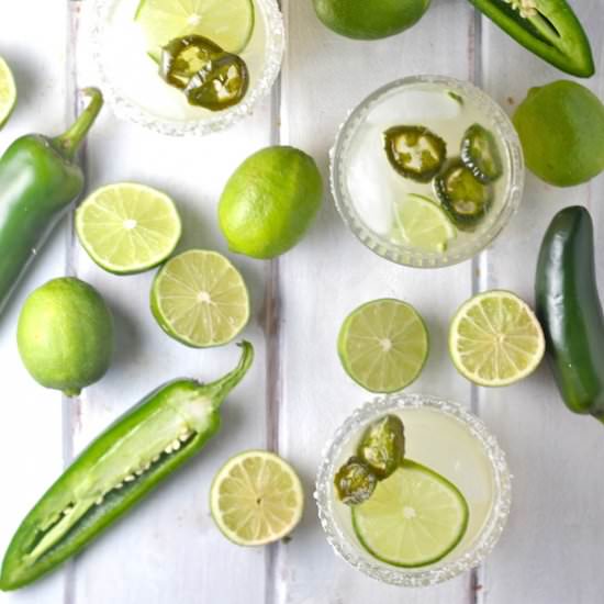 Jalapeño Margaritas - Recipe photo by themillennialcook
