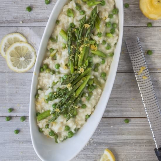 Gose Spring Risotto - Recipe photo by Craft Beering