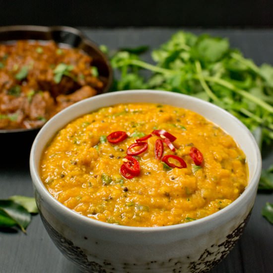 indian lentils – tarka dhal - Recipe photo by glebekitchen