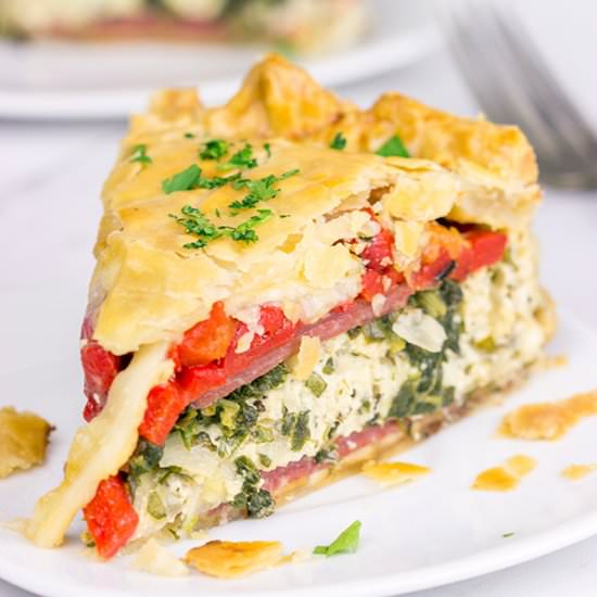 Torta Rustica - Recipe photo by spicedblog