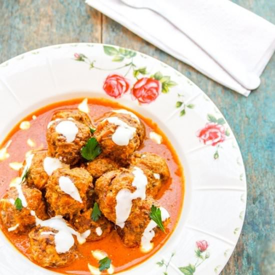 Raw Jackfruit Kofta Curry - Recipe photo by Priyanka DK
