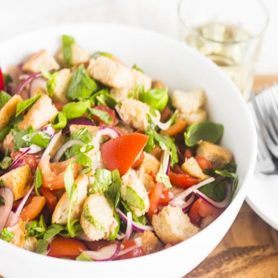 Panzanella - Recipe photo by foodandjourneys
