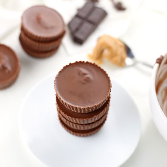 Low Carb Peanut Butter Cups - Recipe photo by Seasonly Creations