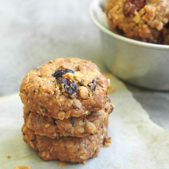 Crunchy Oats & Nuts Cookies - Recipe photo by Bake With Paws