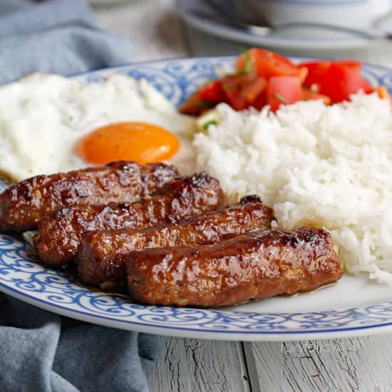 Skinless Longganisa - Recipe photo by foxy folksy
