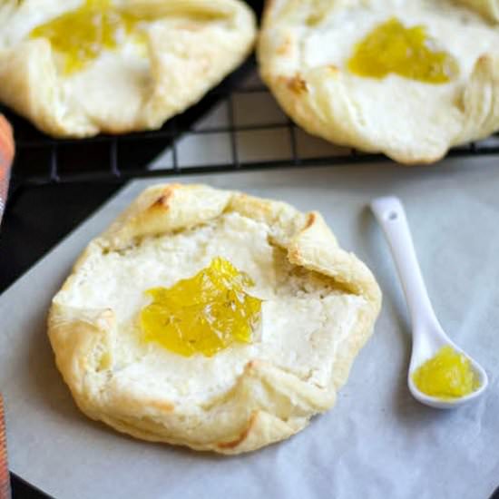 Lemon Cheese Danish - Recipe photo by srividhya