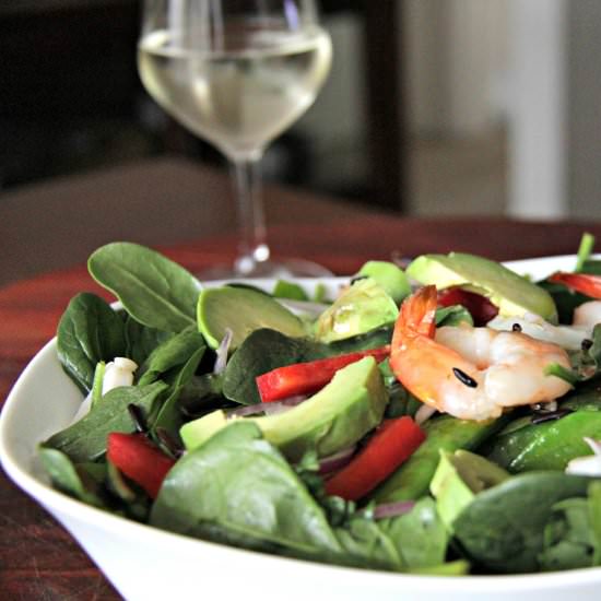 Grilled Seafood Salad - Recipe photo by CompassandFork
