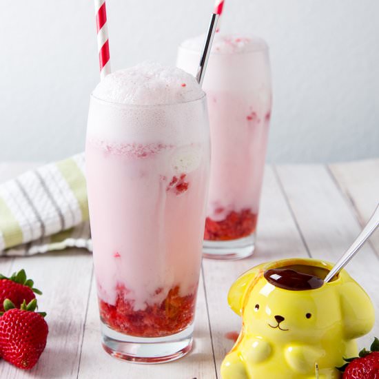 Strawberry Soda Float - Recipe photo by Lokness