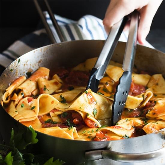 Spicy Italian Arrabbiata Sauce - Recipe photo by justalittlebitofbacon