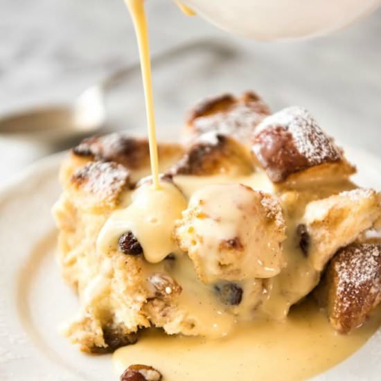 Bread and Butter Pudding - Recipe photo by RecipeTin Eats