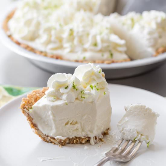 Margarita Pie with Pretzel Crust - Recipe photo by Savingroomfordessert