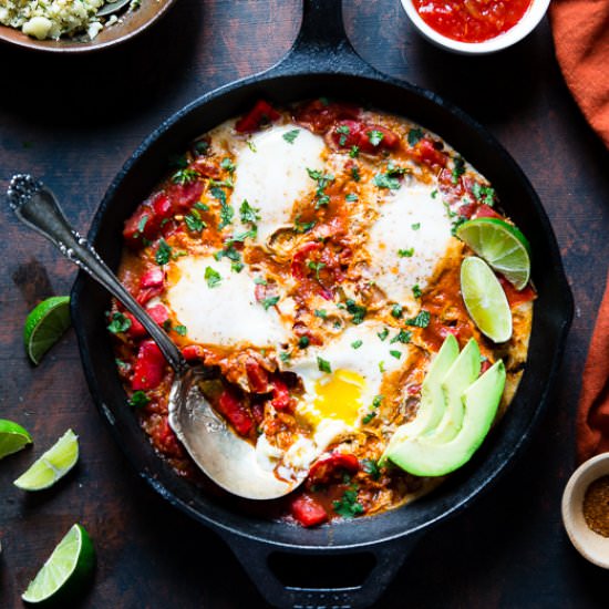 Whole30 Mexican Shakshuka - Recipe photo by foodfaithfitness