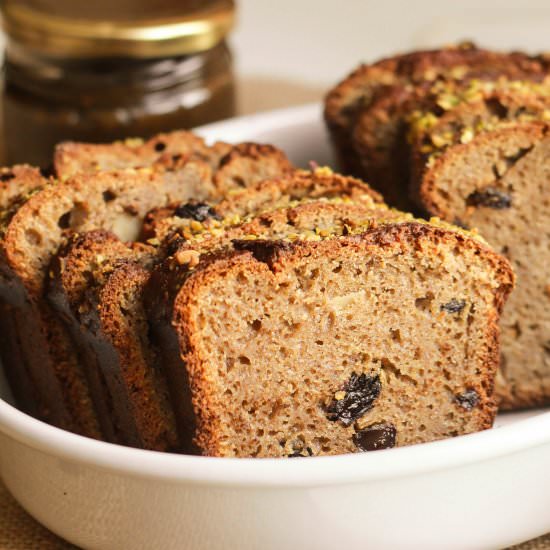 Ragi Banana Blender Bread - Recipe photo by Beingwholesome