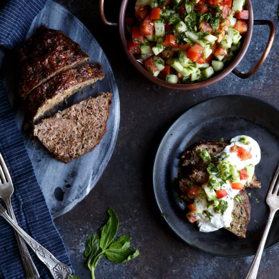 Lamb Kefta Meatloaf - Recipe photo by sharedappetite