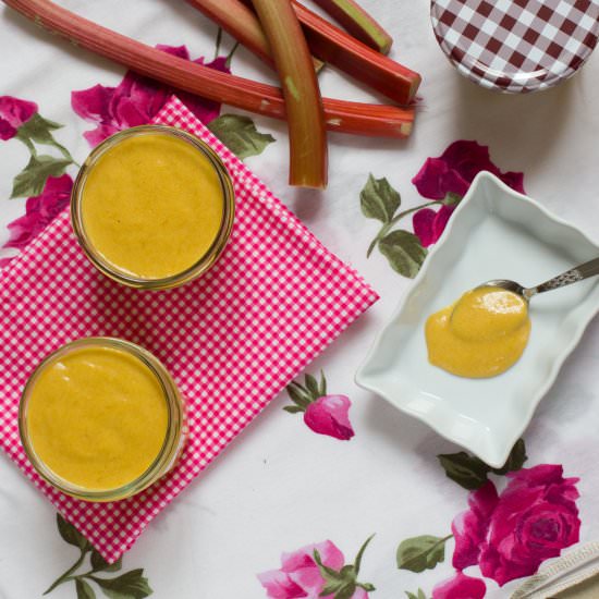 Rhubarb Curd - Recipe photo by zuckerbaeckerin
