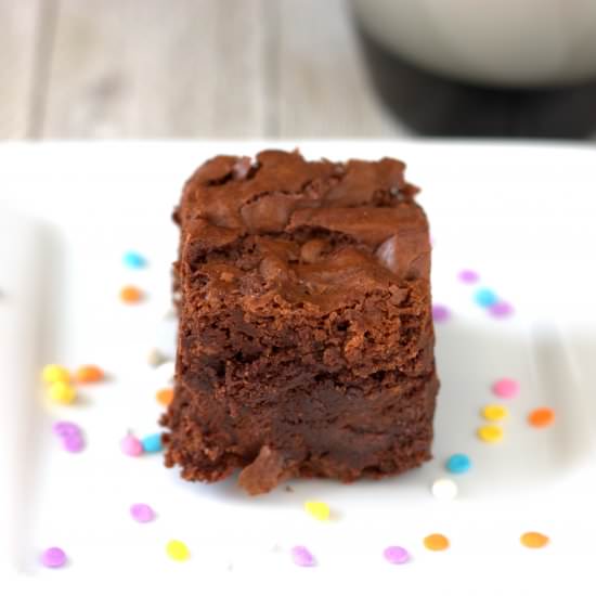 High Altitude Gluten Free Brownies - Recipe photo by expepicurean