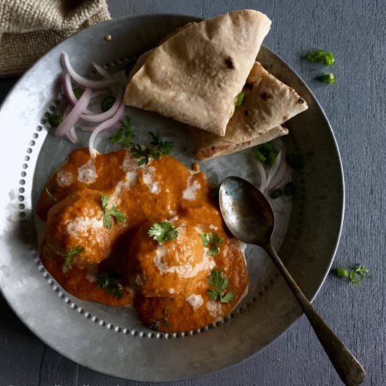 Makhani Methi Makai Kofta - Recipe photo by polkapuffs