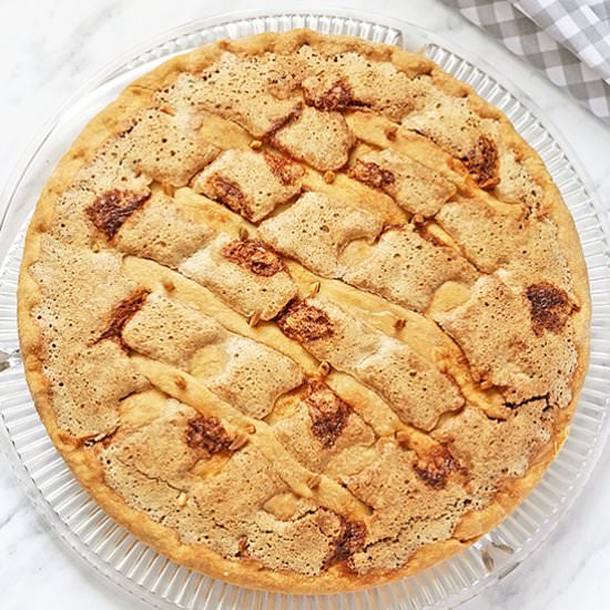 Almond Lattice Cake - Recipe photo by Kitchen Nostalgia