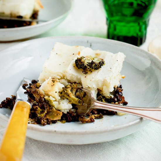 Black Lentil Shepherd’s Pie - Recipe photo by calizona