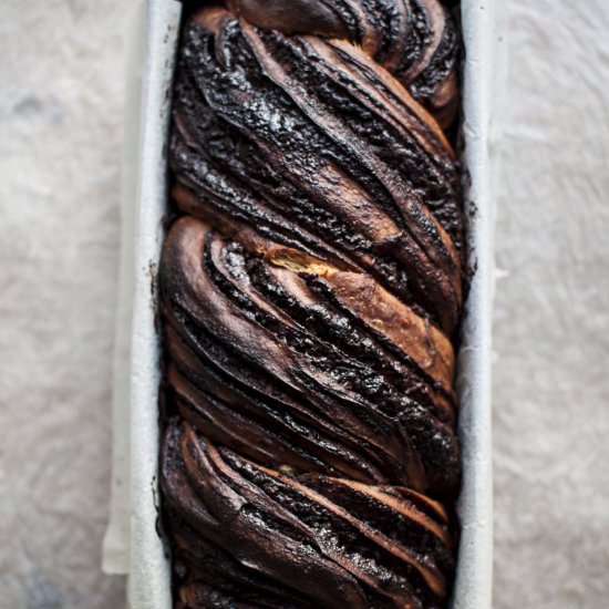 Scrumptious Chocolate Babka - Recipe photo by mydailysourdoughbread