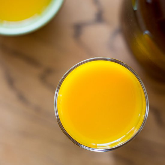 Turmeric and Ginger Jamu - Recipe photo by Quite Good Food