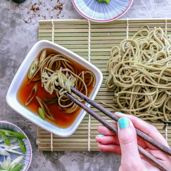 Zaru Soba {Cold Soba Noodles} - Recipe photo by killingthyme
