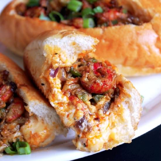 Crawfish Cheese Bread - Recipe photo by Creole Contessa