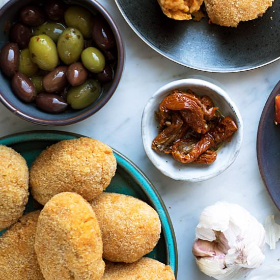 Suppli Fried Risotto Balls - Recipe photo by mondomulia