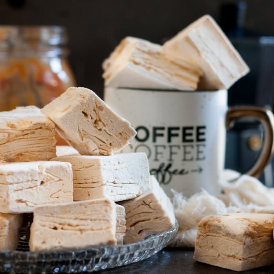 Caramel Latte Marshmallows - Recipe photo by GoodieGodmother