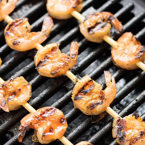 Grilled Cajun Garlic Shrimp - Recipe photo by TheSaltyMarshmallow