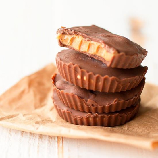 Homemade Peanut Butter Cups - Recipe photo by dontwastethecrumbs