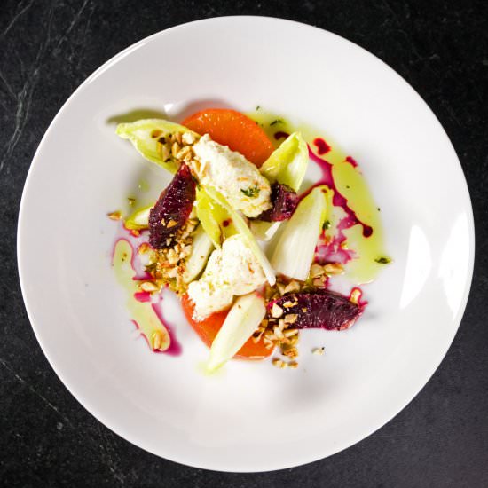 Citrus & Endive Salad - Recipe photo by mosthungry